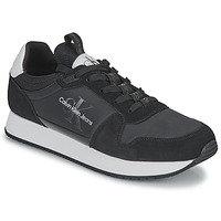 鞋子 男士 球鞋基本款 Calvin Klein Jeans RETRO RUNNER LACEUP REFL 黑色