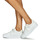 鞋子 女士 球鞋基本款 Calvin Klein Jeans BOLD VULC FLATF LACEUP LTH WN 白色