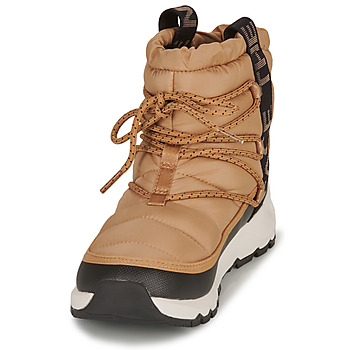 The North Face 北面 W THERMOBALL LACE UP WP 棕色 / 黑色