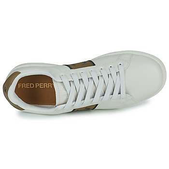 Fred Perry B721 LEATHER 米色 / 棕色