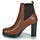 鞋子 女士 短靴 Tommy Jeans Essentials High Heel Boot 棕色