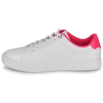 Tommy Hilfiger ELEVATED ESSENTIAL COURT SNEAKER 白色 / 玫瑰色
