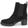 鞋子 女士 短筒靴 Tommy Hilfiger ESSENTIAL MIDHEEL SUEDE BOOTIE 黑色