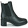 鞋子 女士 短筒靴 Tommy Hilfiger ESSENTIAL MIDHEEL LEATHER BOOTIE 黑色