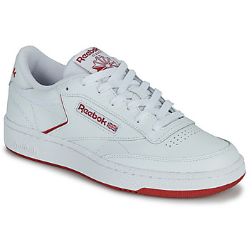 鞋子 球鞋基本款 Reebok Classic CLUB C 85 白色 / 红色