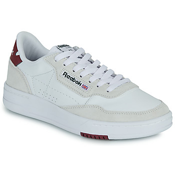 鞋子 球鞋基本款 Reebok Classic COURT PEAK 白色 / 灰色 / 波尔多红