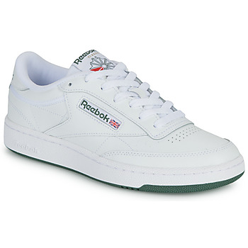 鞋子 球鞋基本款 Reebok Classic CLUB C 85 白色 / 绿色
