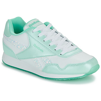 鞋子 女孩 球鞋基本款 Reebok Classic REEBOK ROYAL CL JOG 3.0 1V 白色 / 蓝色