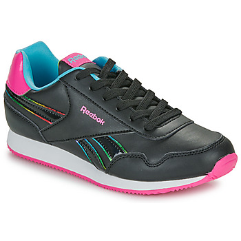 鞋子 女孩 球鞋基本款 Reebok Classic REEBOK ROYAL CL JOG 3.0 黑色 / 玫瑰色