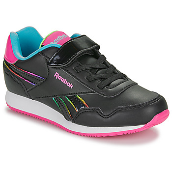 鞋子 女孩 球鞋基本款 Reebok Classic REEBOK ROYAL CL JOG 3.0 1V 黑色 / 玫瑰色