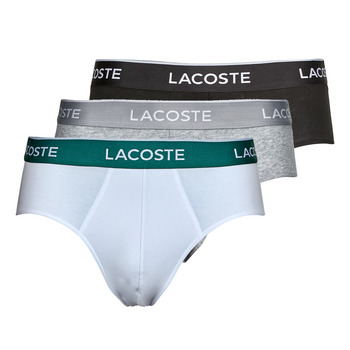 内衣 男士 三角裤 Lacoste SLIPS LACOSTE PACK X3 灰色 / 白色 / 黑色