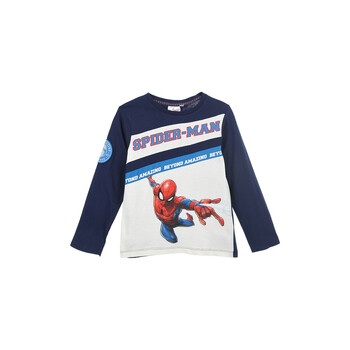 衣服 男孩 长袖T恤 TEAM HEROES KIDS T SHIRT SPIDERMAN 海蓝色 / 白色