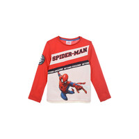 衣服 男孩 长袖T恤 TEAM HEROES KIDS T SHIRT SPIDERMAN 红色 / 白色