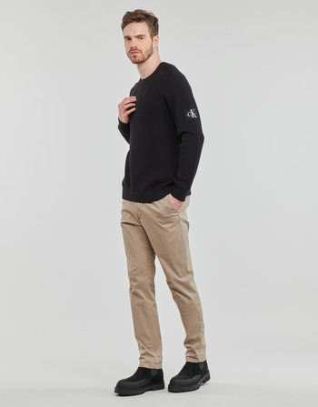 Calvin Klein Jeans BADGE EASY SWEATER 黑色