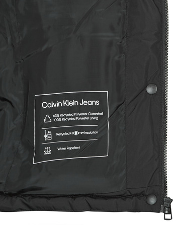 Calvin Klein Jeans MONOLOGO NON DOWN SHORT PUFFER 黑色
