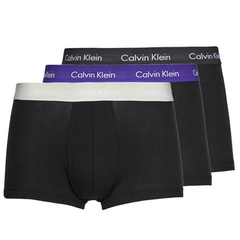内衣 男士 拳击 Calvin Klein Jeans LOW RISE TRUNK X3 黑色