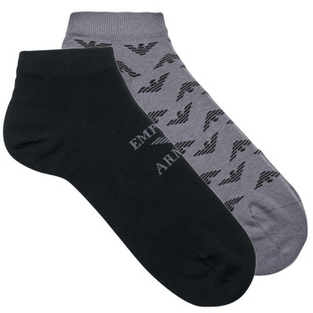 配件 男士 Socks Emporio Armani 3F292 X2 黑色 / 灰色