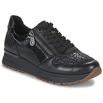 鞋子 女士 球鞋基本款 Rieker 瑞克尔 N7401-00 黑色