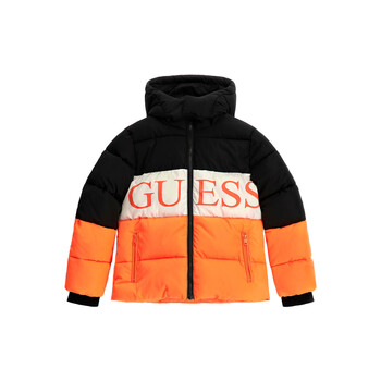 衣服 儿童 羽绒服 Guess L3BL02 橙色 / 海蓝色