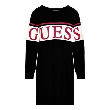 衣服 女孩 短裙 Guess J3BK16 黑色