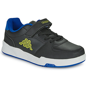 鞋子 男孩 球鞋基本款 Kappa 卡帕 OSCAR KID EV 黑色 / 蓝色 / 黄色