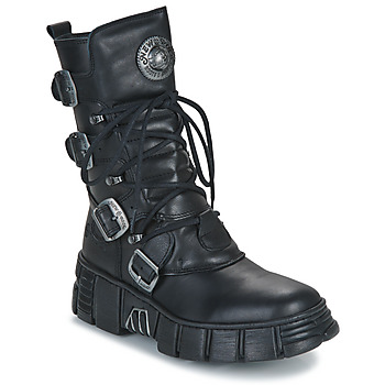 鞋子 短靴 New Rock M-WALL373-S7 黑色