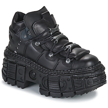鞋子 短筒靴 New Rock M-WALL106-S12 黑色
