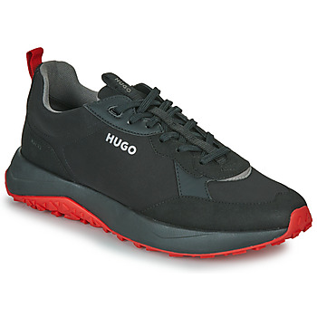 鞋子 男士 球鞋基本款 HUGO - Hugo Boss Kane_Runn_mfny_N 黑色 / 红色
