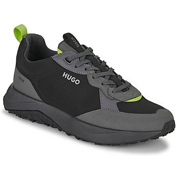 鞋子 男士 球鞋基本款 HUGO - Hugo Boss Kane_Runn_mfny_N 黑色 / 灰色