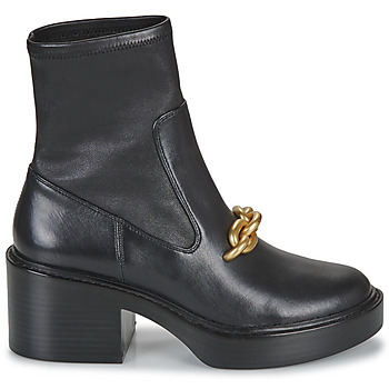 Coach KENNA LEATHER BOOTIE 黑色