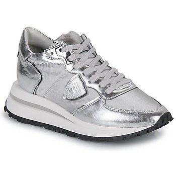 鞋子 女士 球鞋基本款 PHILIPPE MODEL TROPEZ HAUTE LOW WOMAN 银灰色