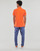 衣服 男士 短袖保罗衫 Polo Ralph Lauren POLO AJUSTE DROIT EN COTON BASIC MESH 橙色