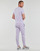 衣服 男士 短袖体恤 Polo Ralph Lauren T-SHIRT AJUSTE EN COTON LOGO CENTRAL 淡紫色