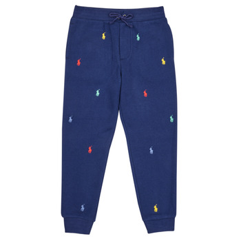 衣服 男孩 厚裤子 Polo Ralph Lauren PO PANT-PANTS-ATHLETIC 海蓝色 / 多彩