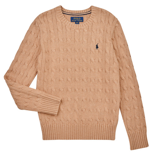 衣服 儿童 羊毛衫 Polo Ralph Lauren LS CABLE CN-TOPS-SWEATER 米色