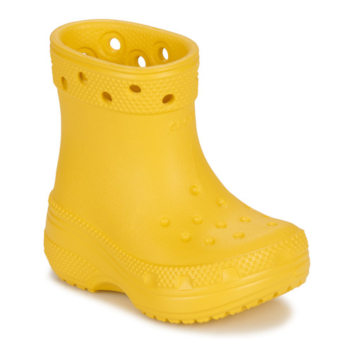 鞋子 儿童 雨靴 crocs 卡骆驰 Classic Boot T 黄色