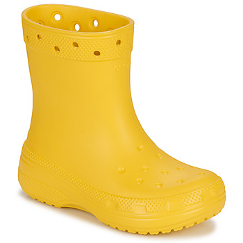 鞋子 儿童 雨靴 crocs 卡骆驰 Classic Boot K 黄色