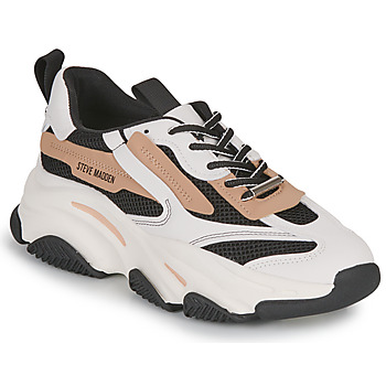 鞋子 女士 球鞋基本款 Steve Madden 史蒂夫·马登 POSSESSION-E 白色 / 黑色 / 茶色