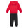 衣服 男孩 厚套装 EA7 EMPORIO ARMANI VISIBILITY TRACKSUIT 黑色 / 红色