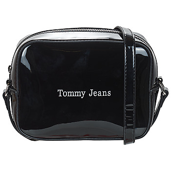 包 女士 斜挎包 Tommy Jeans TJW MUST CAMERA BAGPATENT PU 黑色