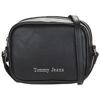 包 女士 斜挎包 Tommy Jeans TJW MUST CAMERA BAG REGULAR PU 黑色