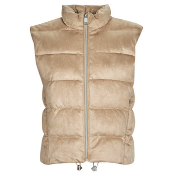 Guess JOLE SUEDE PUFFER VEST 米色