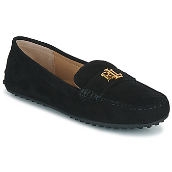 鞋子 女士 皮便鞋 Lauren Ralph Lauren BARNSBURY-FLATS-CASUAL 黑色