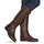 鞋子 女士 都市靴 Lauren Ralph Lauren JUSTINE-BOOTS-TALL BOOT 棕色