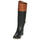 鞋子 女士 都市靴 Lauren Ralph Lauren JUSTINE-BOOTS-TALL BOOT 黑色 / 棕色