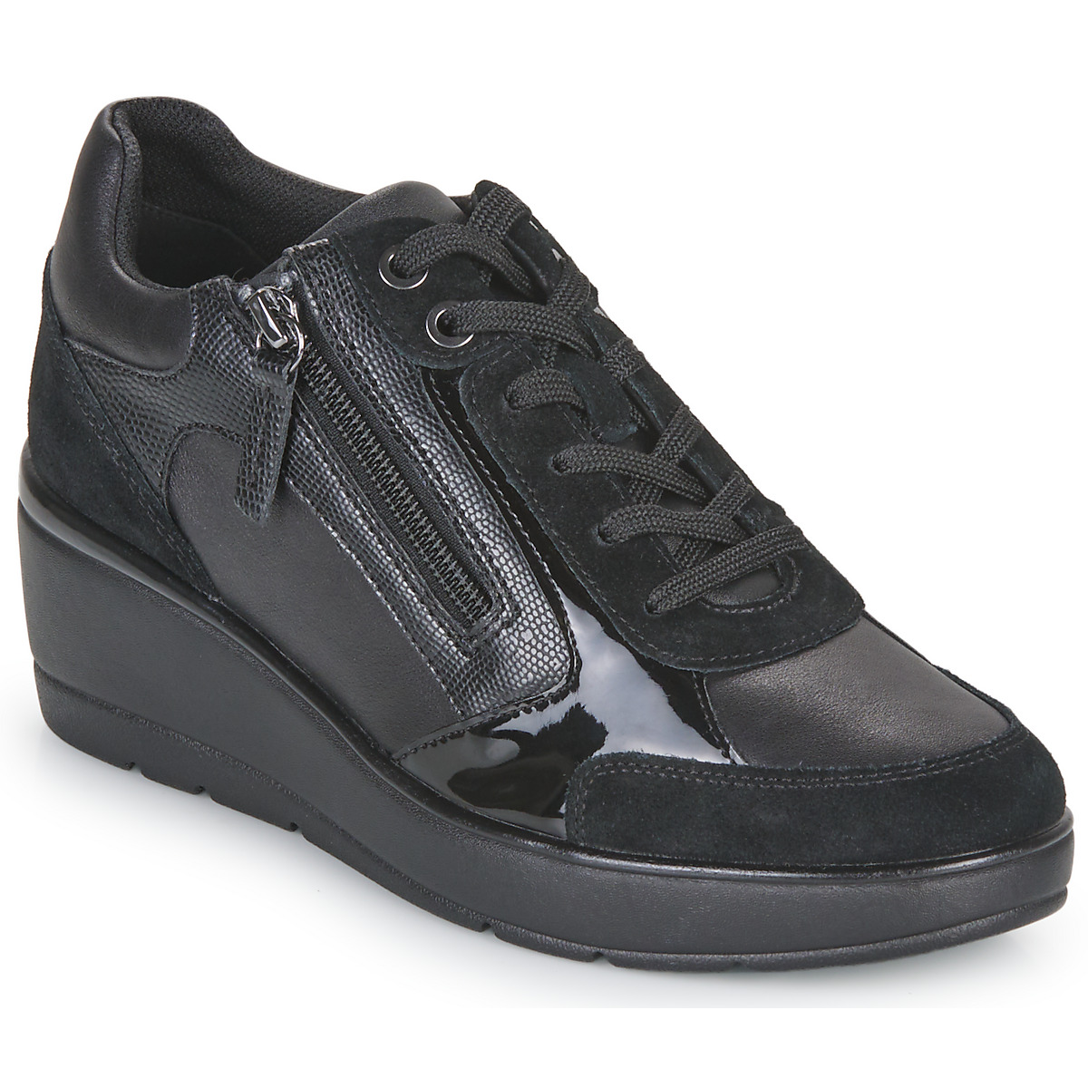 鞋子 女士 球鞋基本款 Geox 健乐士 D ILDE 黑色