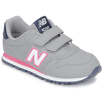 鞋子 女孩 球鞋基本款 New Balance新百伦 500 灰色 / 玫瑰色 / 海蓝色