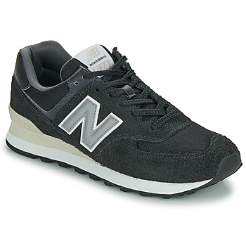 鞋子 男士 球鞋基本款 New Balance新百伦 574 黑色 / 灰色