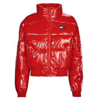 Tommy Jeans TJW BADGE GLOSSY PUFFER 红色