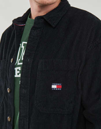 Tommy Jeans TJM CASUAL CORDUROY OVERSHIRT 黑色